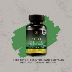 Keto Detox, Desintoxicante Metales Pesados, Toxinas, Hígado